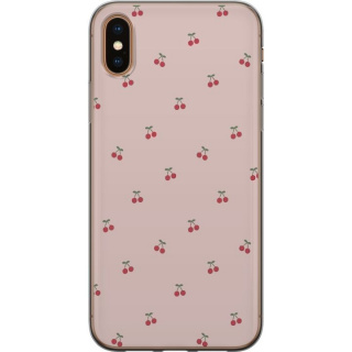 Mobilskal till Apple iPhone XS Max med Körsbär motiv
