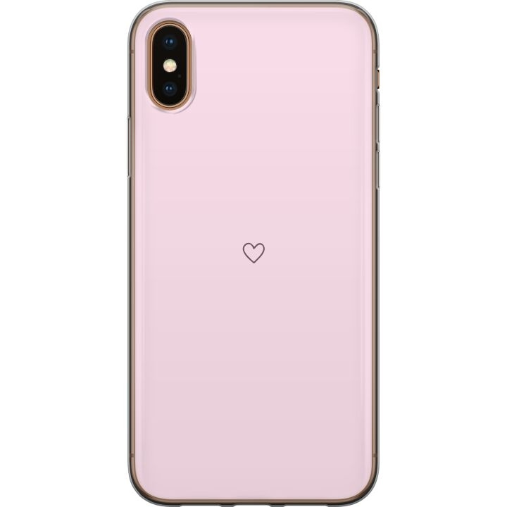 Mobilskal till Apple iPhone XS Max med Hjärta motiv i gruppen SMARTPHONE & SURFPLATTOR / Mobilskydd / Apple / iPhone XS Max hos TP E-commerce Nordic AB (A51963)