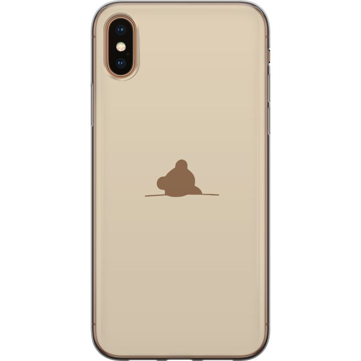 Mobilskal till Apple iPhone XS Max med Nalle motiv i gruppen SMARTPHONE & SURFPLATTOR / Mobilskydd / Apple / iPhone XS Max hos TP E-commerce Nordic AB (A51964)