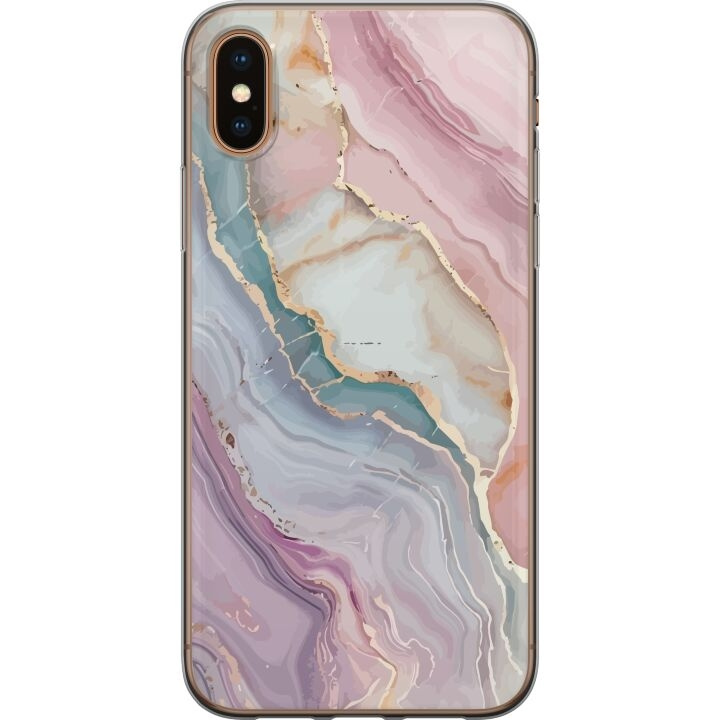 Mobilskal till Apple iPhone XS Max med Marmor motiv i gruppen SMARTPHONE & SURFPLATTOR / Mobilskydd / Apple / iPhone XS Max hos TP E-commerce Nordic AB (A51966)