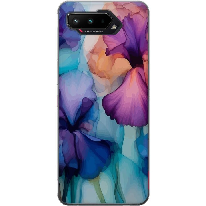 Mobilskal till Asus ROG Phone 5 med Magiska blommor motiv i gruppen SMARTPHONE & SURFPLATTOR / Mobilskydd / Asus hos TP E-commerce Nordic AB (A51974)