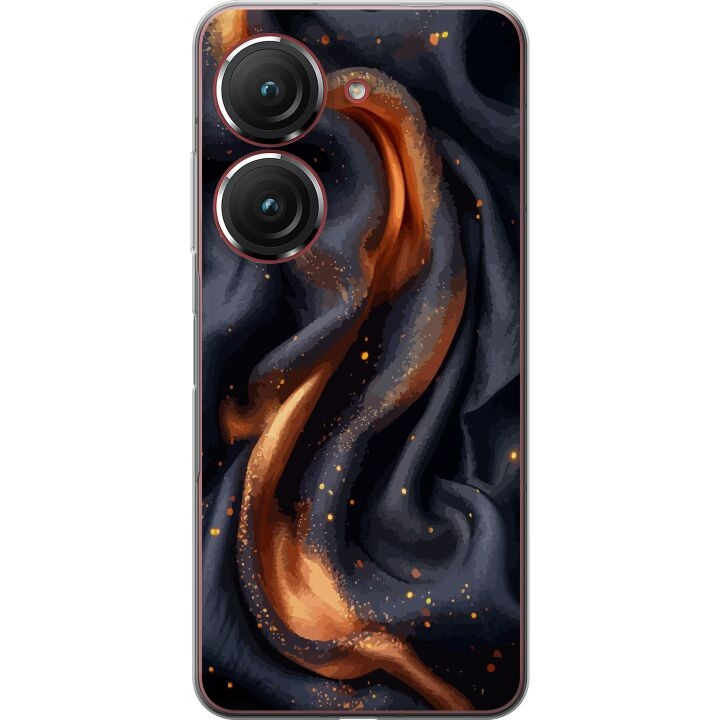Mobilskal till Asus Zenfone 9 med Eldigt silke motiv i gruppen SMARTPHONE & SURFPLATTOR / Mobilskydd / Asus hos TP E-commerce Nordic AB (A52053)