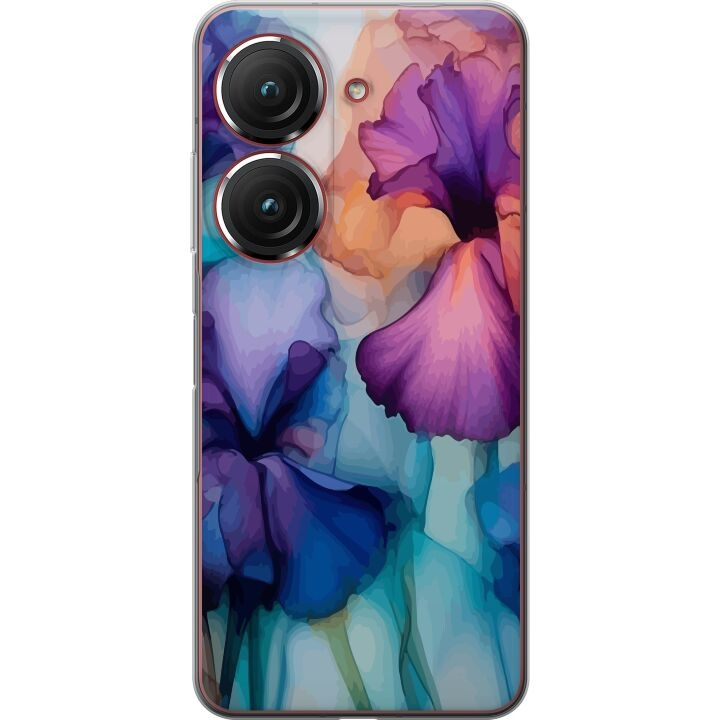 Mobilskal till Asus Zenfone 9 med Magiska blommor motiv i gruppen SMARTPHONE & SURFPLATTOR / Mobilskydd / Asus hos TP E-commerce Nordic AB (A52055)