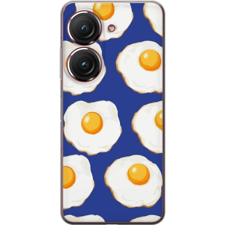 Mobilskal till Asus Zenfone 9 med Stekta ägg motiv i gruppen SMARTPHONE & SURFPLATTOR / Mobilskydd / Asus hos TP E-commerce Nordic AB (A52058)