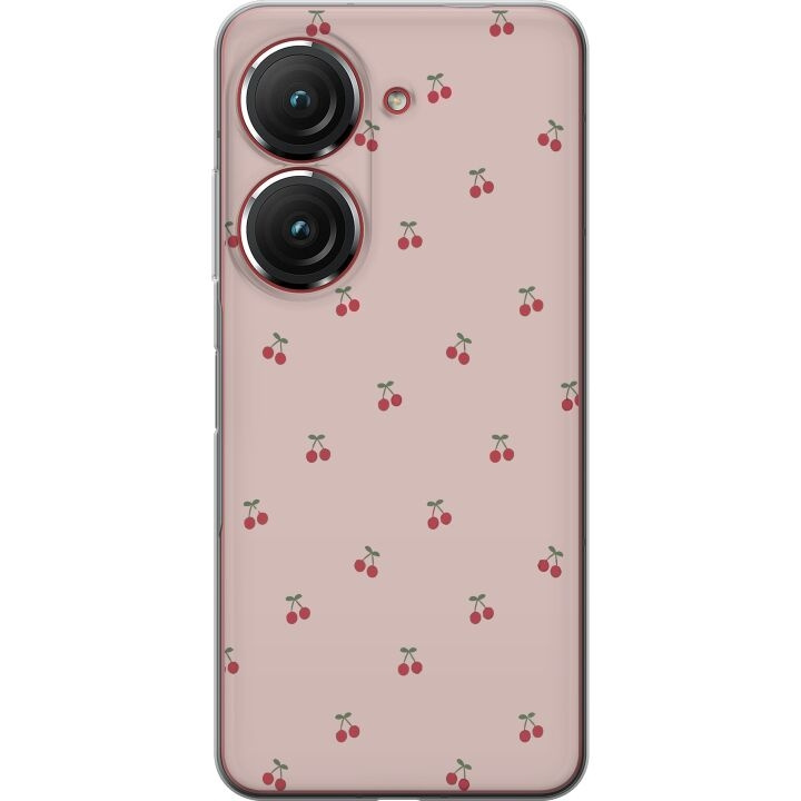 Mobilskal till Asus Zenfone 9 med Körsbär motiv i gruppen SMARTPHONE & SURFPLATTOR / Mobilskydd / Asus hos TP E-commerce Nordic AB (A52059)