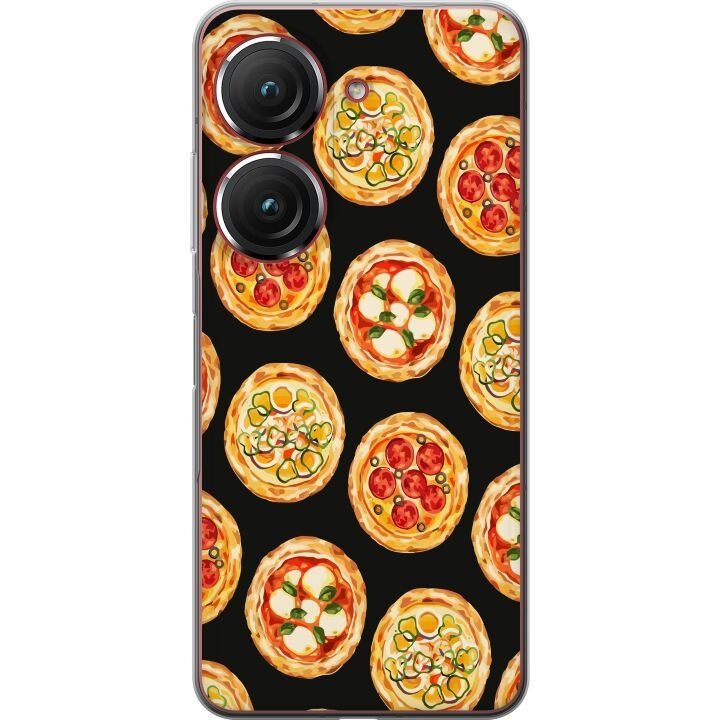 Mobilskal till Asus Zenfone 9 med Pizza motiv i gruppen SMARTPHONE & SURFPLATTOR / Mobilskydd / Asus hos TP E-commerce Nordic AB (A52065)