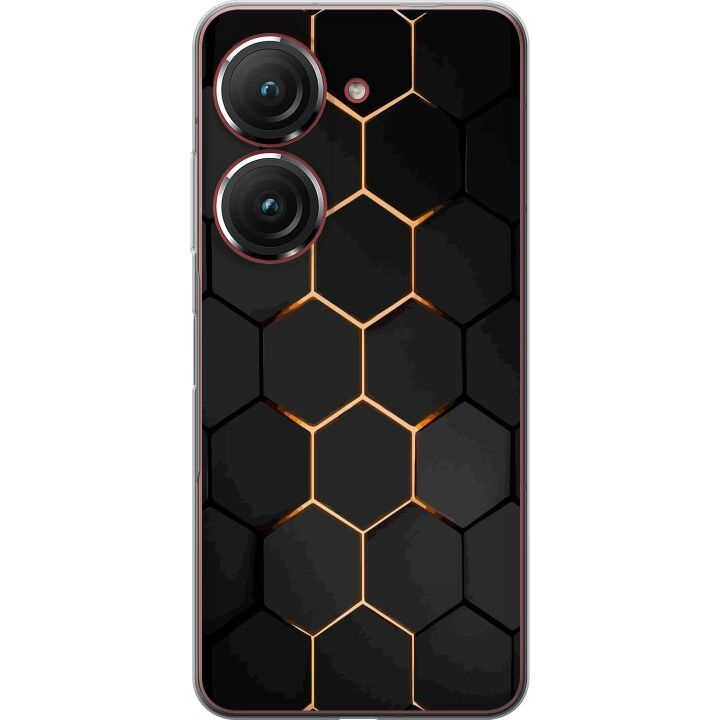 Mobilskal till Asus Zenfone 9 med Lyxigt Mönster motiv i gruppen SMARTPHONE & SURFPLATTOR / Mobilskydd / Asus hos TP E-commerce Nordic AB (A52077)