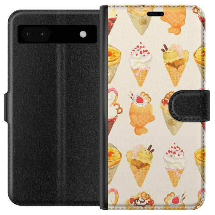 Plånboksfodral till Google Pixel 6a med Glassigt motiv i gruppen SMARTPHONE & SURFPLATTOR / Mobilskydd / Google hos TP E-commerce Nordic AB (A52117)