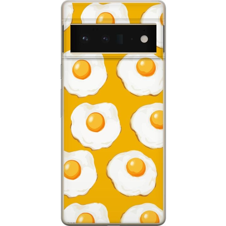 Mobilskal till Google Pixel 6 Pro med Stekt ägg motiv i gruppen SMARTPHONE & SURFPLATTOR / Mobilskydd / Google hos TP E-commerce Nordic AB (A52162)