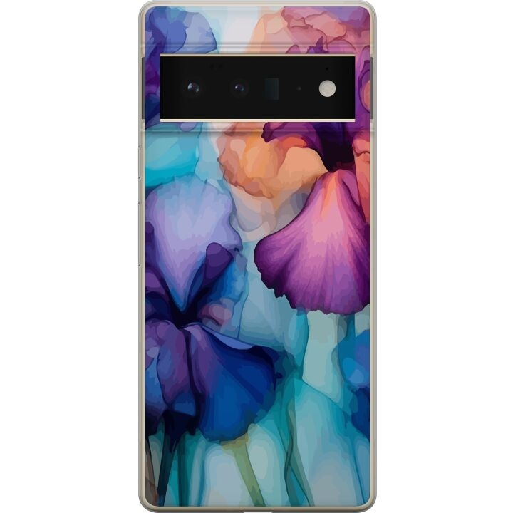 Mobilskal till Google Pixel 6 Pro med Magiska blommor motiv i gruppen SMARTPHONE & SURFPLATTOR / Mobilskydd / Google hos TP E-commerce Nordic AB (A52163)