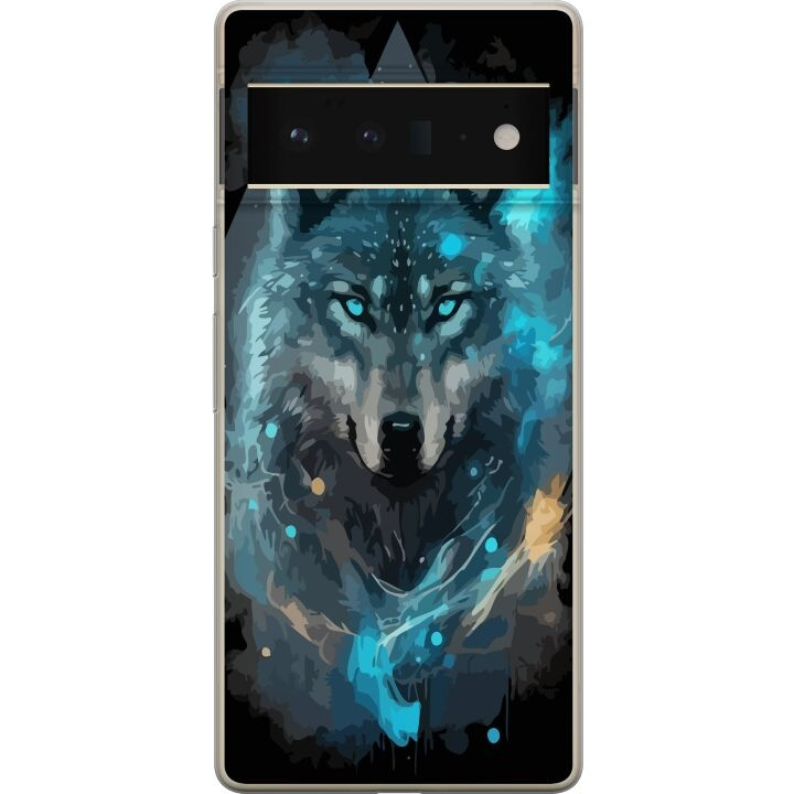 Mobilskal till Google Pixel 6 Pro med Varg motiv i gruppen SMARTPHONE & SURFPLATTOR / Mobilskydd / Google hos TP E-commerce Nordic AB (A52165)