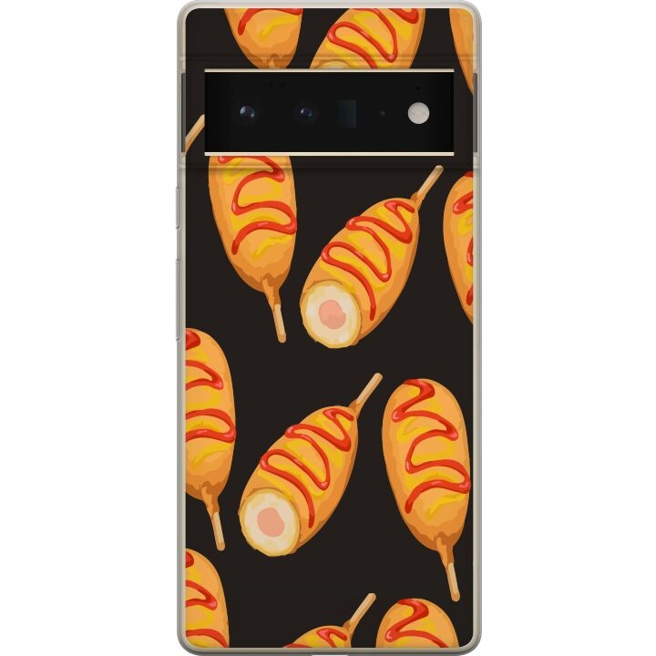 Mobilskal till Google Pixel 6 Pro med Kycklingklubba motiv i gruppen SMARTPHONE & SURFPLATTOR / Mobilskydd / Google hos TP E-commerce Nordic AB (A52169)