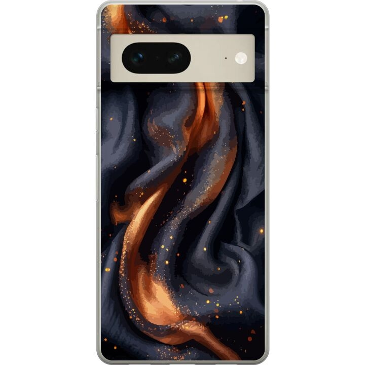 Mobilskal till Google Pixel 7 med Eldigt silke motiv i gruppen SMARTPHONE & SURFPLATTOR / Mobilskydd / Google hos TP E-commerce Nordic AB (A52188)