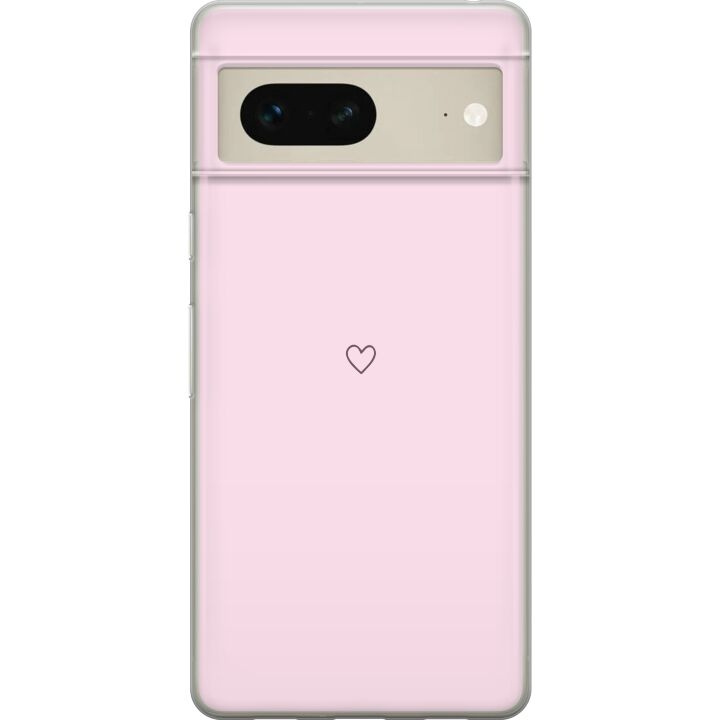 Mobilskal till Google Pixel 7 med Hjärta motiv i gruppen SMARTPHONE & SURFPLATTOR / Mobilskydd / Google hos TP E-commerce Nordic AB (A52206)