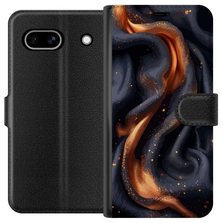 Plånboksfodral till Google Pixel 7a med Eldigt silke motiv i gruppen SMARTPHONE & SURFPLATTOR / Mobilskydd / Google hos TP E-commerce Nordic AB (A52215)