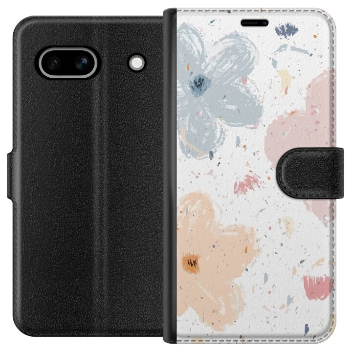 Plånboksfodral till Google Pixel 7a med Blommor motiv i gruppen SMARTPHONE & SURFPLATTOR / Mobilskydd / Google hos TP E-commerce Nordic AB (A52226)