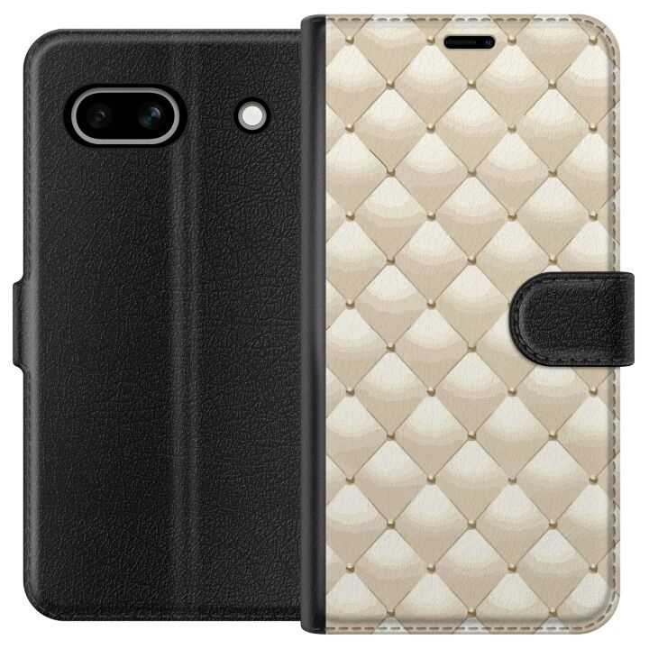 Plånboksfodral till Google Pixel 7a med Guldglans motiv i gruppen SMARTPHONE & SURFPLATTOR / Mobilskydd / Google hos TP E-commerce Nordic AB (A52240)