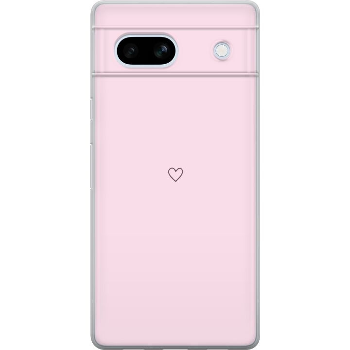 Mobilskal till Google Pixel 7a med Hjärta motiv i gruppen SMARTPHONE & SURFPLATTOR / Mobilskydd / Google hos TP E-commerce Nordic AB (A52260)