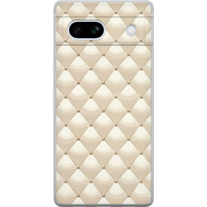Mobilskal till Google Pixel 7a med Guldglans motiv i gruppen SMARTPHONE & SURFPLATTOR / Mobilskydd / Google hos TP E-commerce Nordic AB (A52267)