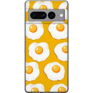 Mobilskal till Google Pixel 7 Pro med Stekt ägg motiv