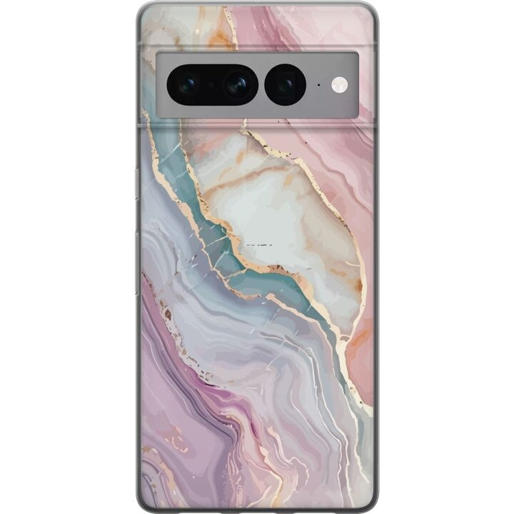 Mobilskal till Google Pixel 7 Pro med Marmor motiv i gruppen SMARTPHONE & SURFPLATTOR / Mobilskydd / Google hos TP E-commerce Nordic AB (A52290)