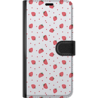 Plånboksfodral till Google Pixel 8a med Jordgubbar motiv