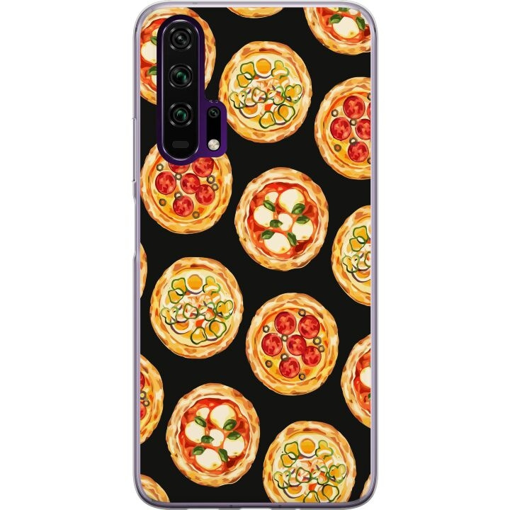 Mobilskal till Honor 20 Pro med Pizza motiv i gruppen SMARTPHONE & SURFPLATTOR / Mobilskydd / Huawei/Honor hos TP E-commerce Nordic AB (A52389)