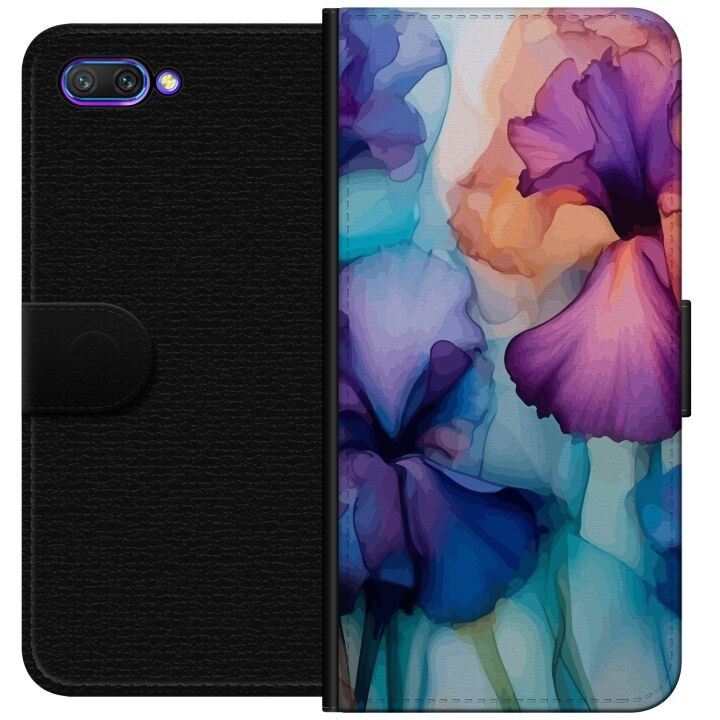 Plånboksfodral till Honor 10 med Magiska blommor motiv i gruppen SMARTPHONE & SURFPLATTOR / Mobilskydd / Huawei/Honor hos TP E-commerce Nordic AB (A52568)