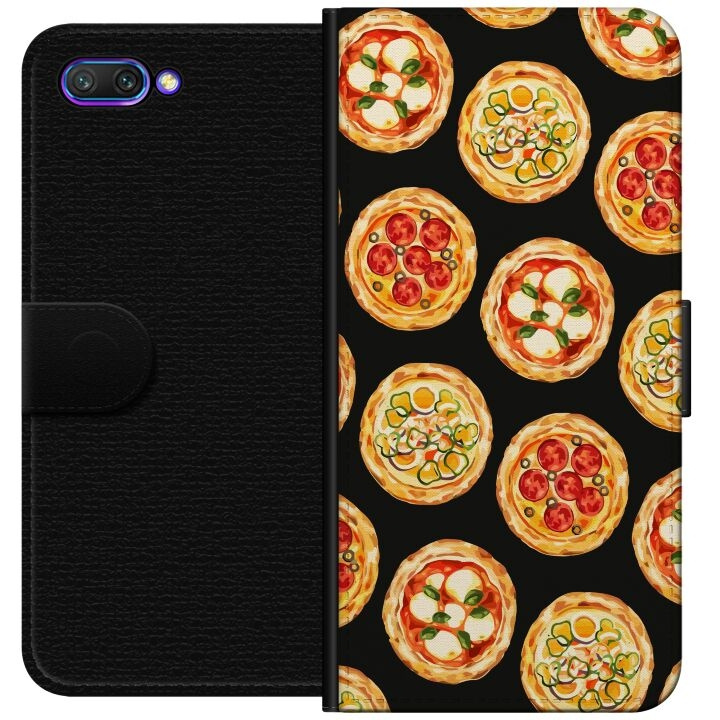 Plånboksfodral till Honor 10 med Pizza motiv i gruppen SMARTPHONE & SURFPLATTOR / Mobilskydd / Huawei/Honor hos TP E-commerce Nordic AB (A52578)