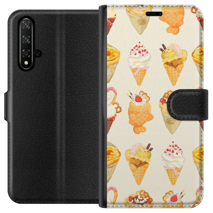 Plånboksfodral till Honor 20 med Glassigt motiv i gruppen SMARTPHONE & SURFPLATTOR / Mobilskydd / Huawei/Honor hos TP E-commerce Nordic AB (A52603)