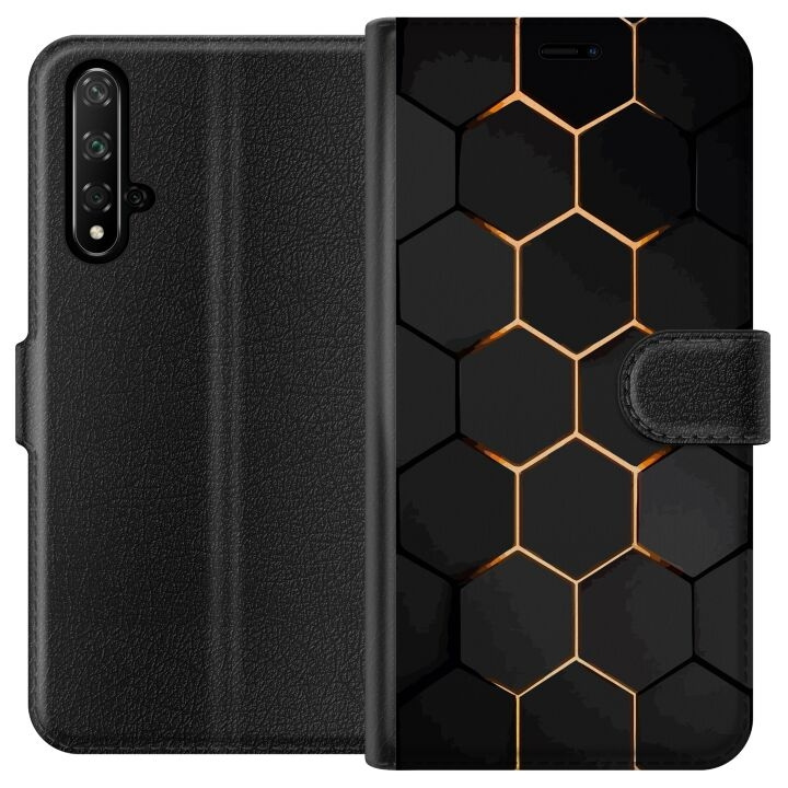 Plånboksfodral till Honor 20 med Lyxigt Mönster motiv i gruppen SMARTPHONE & SURFPLATTOR / Mobilskydd / Huawei/Honor hos TP E-commerce Nordic AB (A52617)