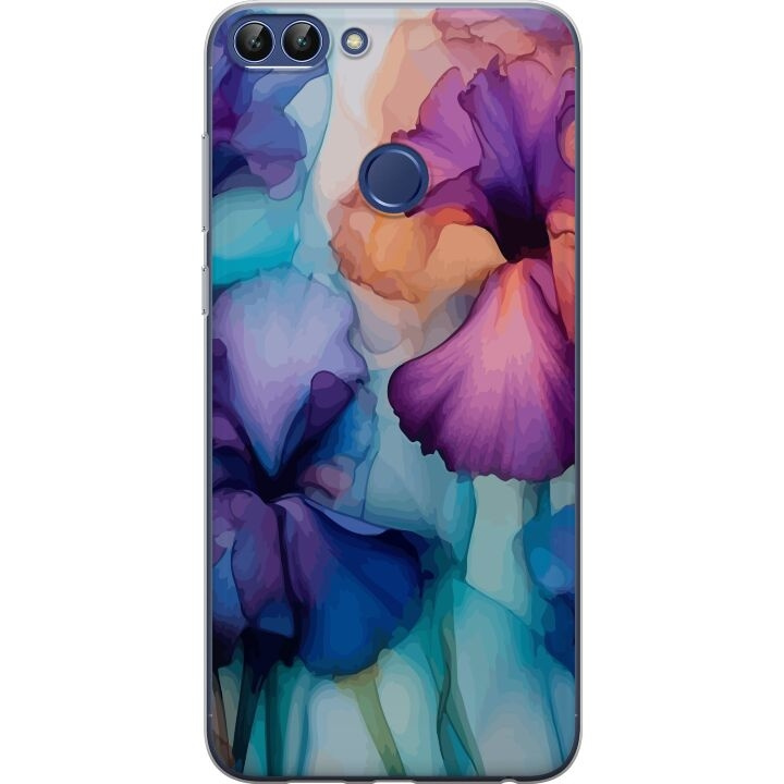 Mobilskal till Huawei P smart med Magiska blommor motiv i gruppen SMARTPHONE & SURFPLATTOR / Mobilskydd / Huawei/Honor hos TP E-commerce Nordic AB (A52649)