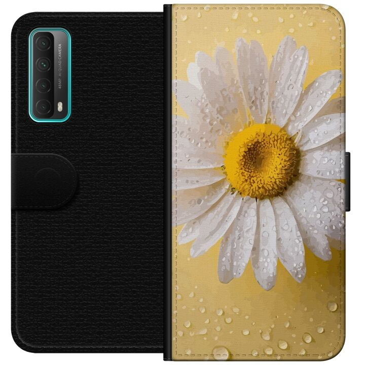 Plånboksfodral till Huawei P smart 2021 med Porslinsblomma motiv i gruppen SMARTPHONE & SURFPLATTOR / Mobilskydd / Huawei/Honor hos TP E-commerce Nordic AB (A52673)
