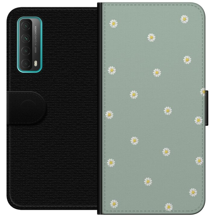 Plånboksfodral till Huawei P smart 2021 med Prästkragar motiv i gruppen SMARTPHONE & SURFPLATTOR / Mobilskydd / Huawei/Honor hos TP E-commerce Nordic AB (A52677)