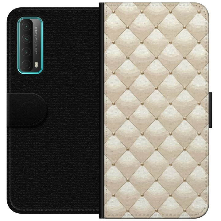 Plånboksfodral till Huawei P smart 2021 med Guldglans motiv i gruppen SMARTPHONE & SURFPLATTOR / Mobilskydd / Huawei/Honor hos TP E-commerce Nordic AB (A52699)