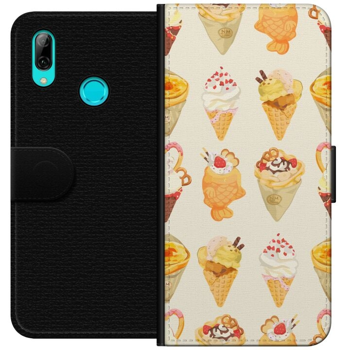 Plånboksfodral till Huawei P smart 2019 med Glassigt motiv i gruppen SMARTPHONE & SURFPLATTOR / Mobilskydd / Huawei/Honor hos TP E-commerce Nordic AB (A52738)