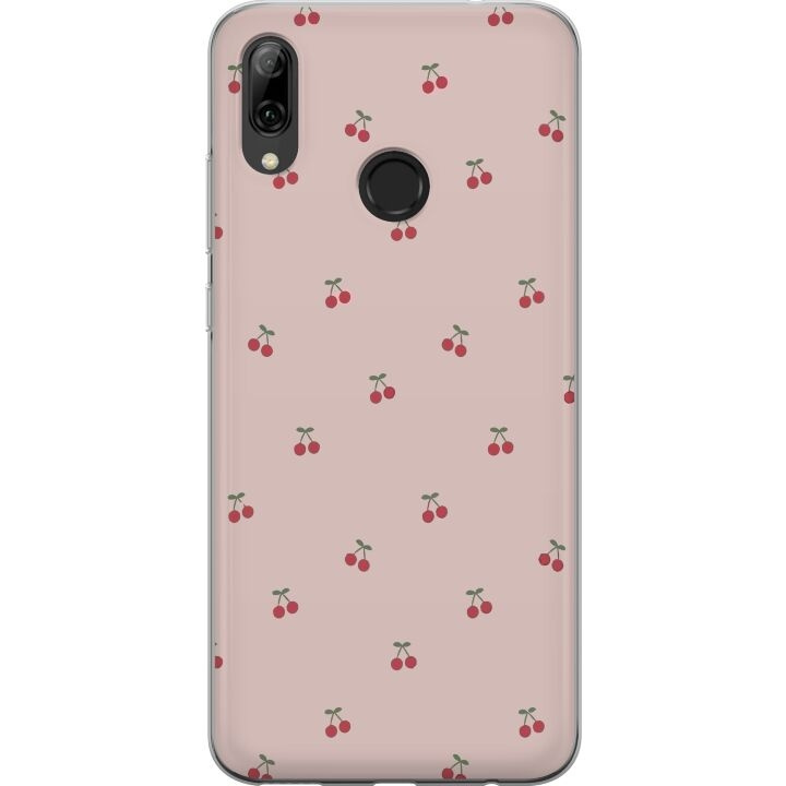 Mobilskal till Huawei P smart 2019 med Körsbär motiv i gruppen SMARTPHONE & SURFPLATTOR / Mobilskydd / Huawei/Honor hos TP E-commerce Nordic AB (A52761)