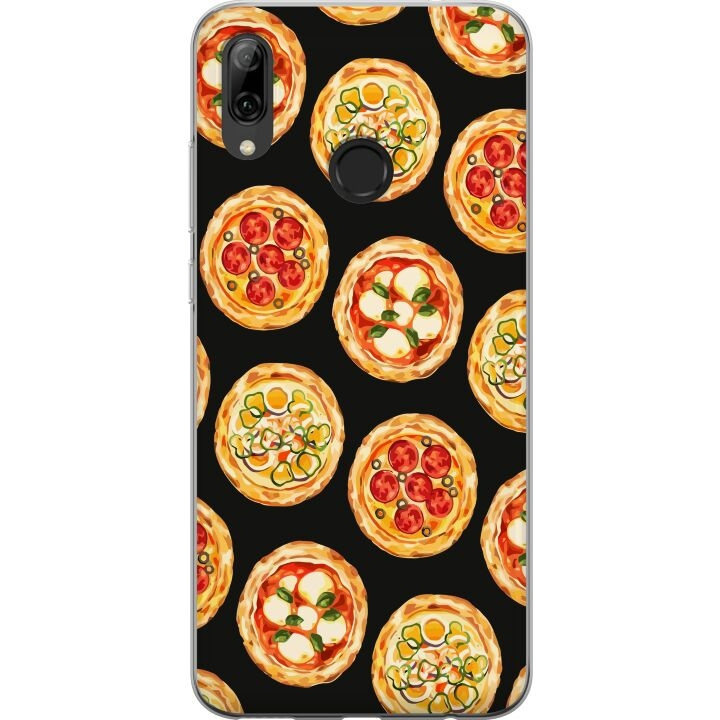Mobilskal till Huawei P smart 2019 med Pizza motiv i gruppen SMARTPHONE & SURFPLATTOR / Mobilskydd / Huawei/Honor hos TP E-commerce Nordic AB (A52767)