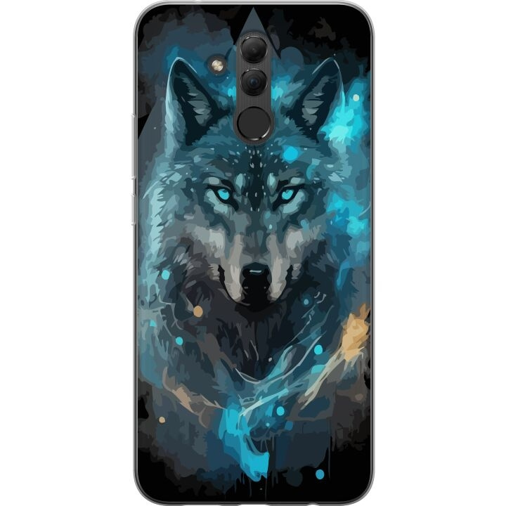 Mobilskal till Huawei Mate 20 lite med Varg motiv i gruppen SMARTPHONE & SURFPLATTOR / Mobilskydd / Huawei/Honor hos TP E-commerce Nordic AB (A52786)