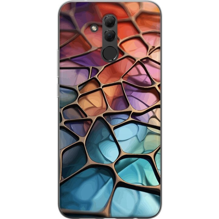 Mobilskal till Huawei Mate 20 lite med Metalliskt mönster motiv i gruppen SMARTPHONE & SURFPLATTOR / Mobilskydd / Huawei/Honor hos TP E-commerce Nordic AB (A52791)
