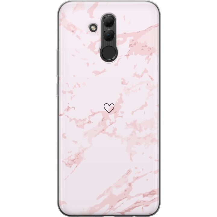 Mobilskal till Huawei Mate 20 lite med Rosa Hjärta motiv i gruppen SMARTPHONE & SURFPLATTOR / Mobilskydd / Huawei/Honor hos TP E-commerce Nordic AB (A52804)