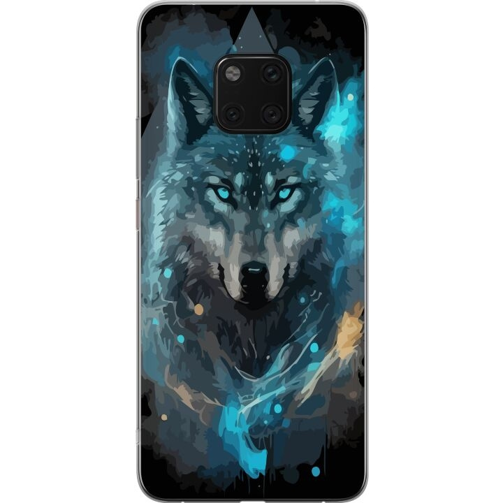 Mobilskal till Huawei Mate 20 Pro med Varg motiv i gruppen SMARTPHONE & SURFPLATTOR / Mobilskydd / Huawei/Honor hos TP E-commerce Nordic AB (A52840)