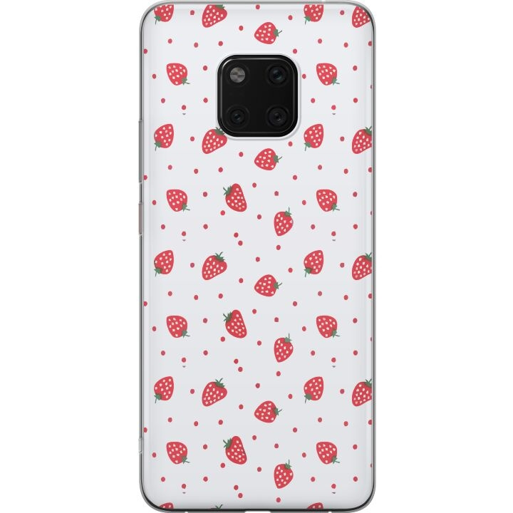 Mobilskal till Huawei Mate 20 Pro med Jordgubbar motiv i gruppen SMARTPHONE & SURFPLATTOR / Mobilskydd / Huawei/Honor hos TP E-commerce Nordic AB (A52852)