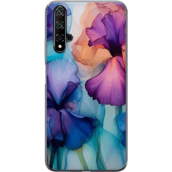 Mobilskal till Huawei nova 5T med Magiska blommor motiv i gruppen SMARTPHONE & SURFPLATTOR / Mobilskydd / Huawei/Honor hos TP E-commerce Nordic AB (A52919)
