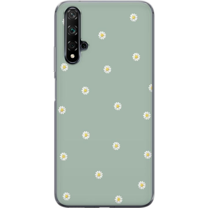 Mobilskal till Huawei nova 5T med Prästkragar motiv i gruppen SMARTPHONE & SURFPLATTOR / Mobilskydd / Huawei/Honor hos TP E-commerce Nordic AB (A52920)