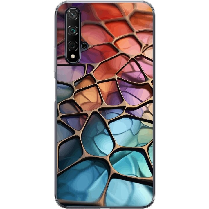 Mobilskal till Huawei nova 5T med Metalliskt mönster motiv i gruppen SMARTPHONE & SURFPLATTOR / Mobilskydd / Huawei/Honor hos TP E-commerce Nordic AB (A52926)