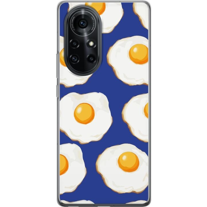 Mobilskal till Huawei nova 8 Pro med Stekta ägg motiv i gruppen SMARTPHONE & SURFPLATTOR / Mobilskydd / Huawei/Honor hos TP E-commerce Nordic AB (A52976)