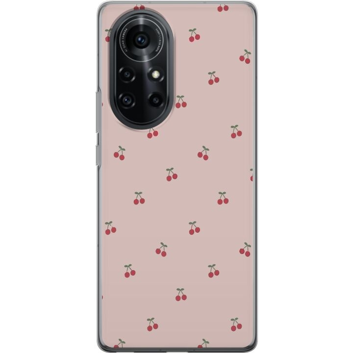 Mobilskal till Huawei nova 8 Pro med Körsbär motiv i gruppen SMARTPHONE & SURFPLATTOR / Mobilskydd / Huawei/Honor hos TP E-commerce Nordic AB (A52977)