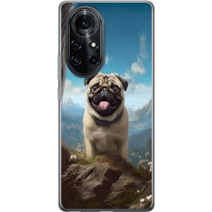 Mobilskal till Huawei nova 8 Pro med Glad Hund motiv i gruppen SMARTPHONE & SURFPLATTOR / Mobilskydd / Huawei/Honor hos TP E-commerce Nordic AB (A52988)