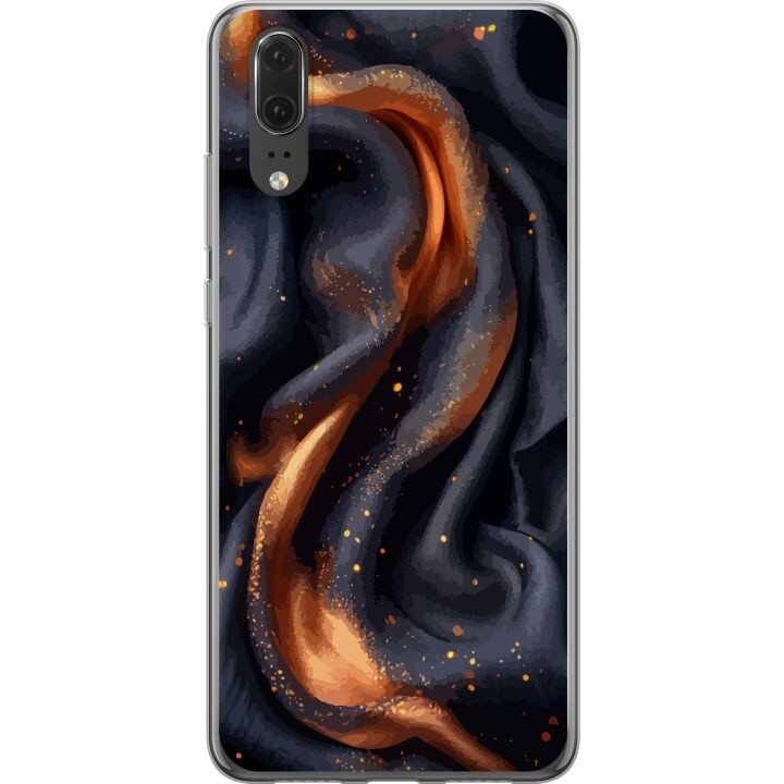 Mobilskal till Huawei P20 med Eldigt silke motiv i gruppen SMARTPHONE & SURFPLATTOR / Mobilskydd / Huawei/Honor hos TP E-commerce Nordic AB (A53025)